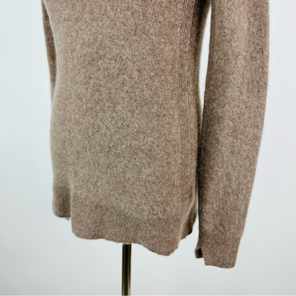 Saks Fifth Avenue Brown Cashmere Crewneck Sweater XS - Picture 9 of 13